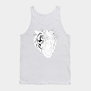 Purrfect Paradise Ink Tank Top